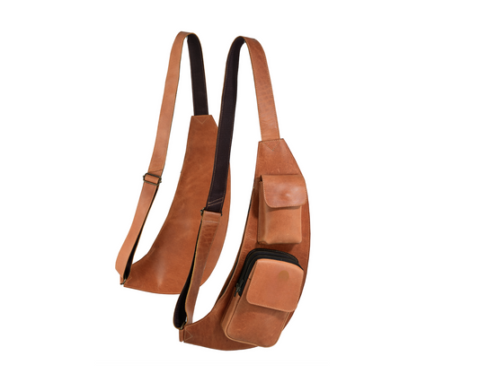 Slim Leather Crossbody Bag – Ideal for Everyday & Travel