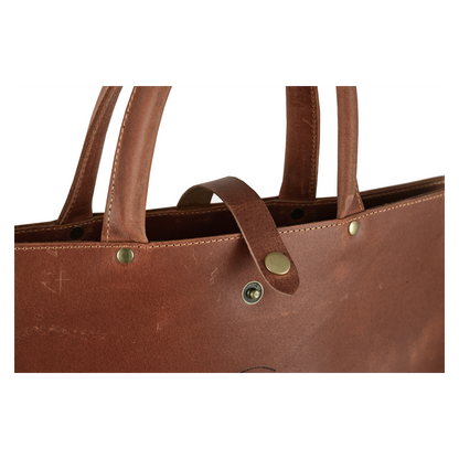 Elegant Leather Briefcase 👜 | Monogram Included 🔠