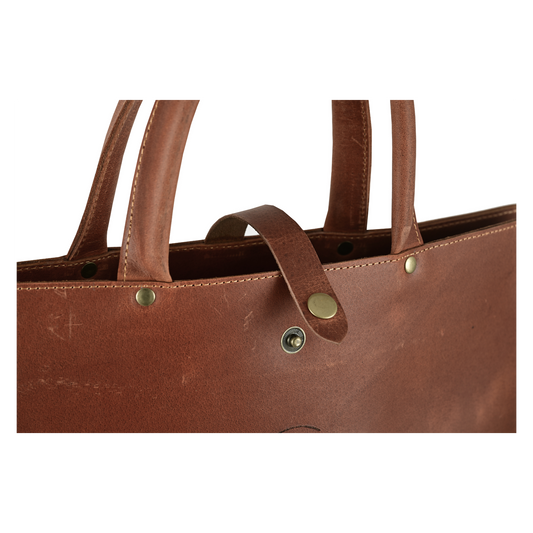 Elegant Leather Briefcase 👜 | Monogram Included 🔠