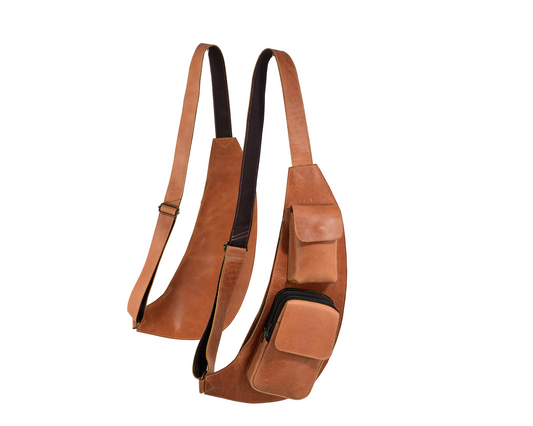 Slim Leather Crossbody Bag – Ideal for Everyday & Travel