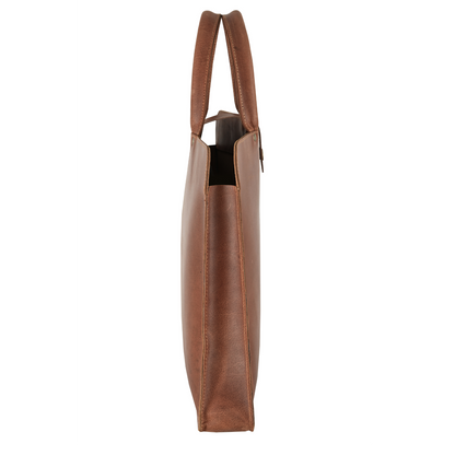 Elegant Leather Briefcase 👜 | Monogram Included 🔠